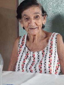 Joana Ferreira França (“Joaninha”)
Faleceu dia 10 de abril, aos 88 anos, Joana Ferreira França (“Joaninha”), viúva de Oswaldo França. São seus filhos Usma França Machado, Nilva França dos Santos e Dulce França de Oliveira e netos Verônica França, Fausto França, Gisele França, Fabiana França, Guilherme França, Ivan Júnior Machado, Carlos Eugênio Filho, Denilson França e Maxwell França. Ela é filha de Joaquim Ferreira e Maria Cândida Ferreira.
