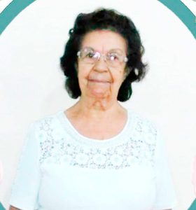 Maria Aparecida  (“Negrinha”)
Dia 17 de outubro, comemora aniversário, Maria Aparecida Ramos (“Negrinha”), casada com Eurípedes Machado da Silva. São seus filhos Ricardo Ramos da Silva (in memoriam), Roberto Ramos da Silva, casado com Marilene da Silva e Renato Ramos da Silva (in memoriam), casado Sirlene da Cruz e netos Carlos Eduardo (“Carlim”), Eurípedes Netto, Ana Cláudia, Liliene, Renan, Fernando, Renato e Roberto Neto. Ela recebe os parabéns do esposo, dos filhos, das noras, dos netos, dos bisnetos Gabriele, João Pedro, Lucas, Ricardo e Davi, dos familiares, amigos e dos irmãos da igreja do Deus Vivo